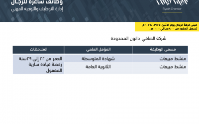 شركة الصافي دانون وظائف في الرياض منشطي مبيعات